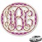 Clover Monogram Car Decal (Personalized)