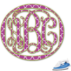 Clover Monogram Iron On Transfer (Personalized)