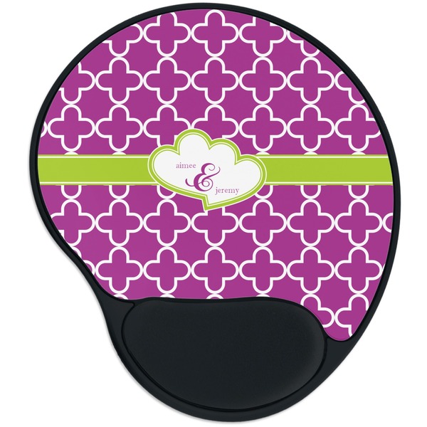 Custom Clover Mouse Pad with Wrist Support