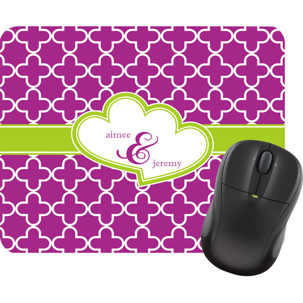 Custom Clover Rectangular Mouse Pad (Personalized)
