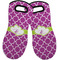 Clover Neoprene Oven Mitts - Set of 2 w/ Couple's Names