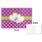 Clover Disposable Paper Placemat - Front & Back