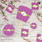 Clover Party Supplies Combination Image - All items - Plates, Coasters, Fans