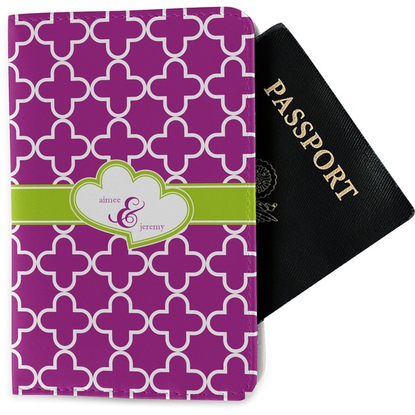 Custom Clover Passport Holder - Fabric (Personalized)