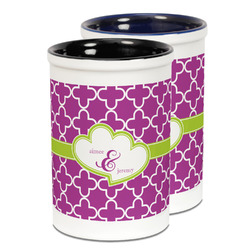 Clover Ceramic Pencil Holder - Large