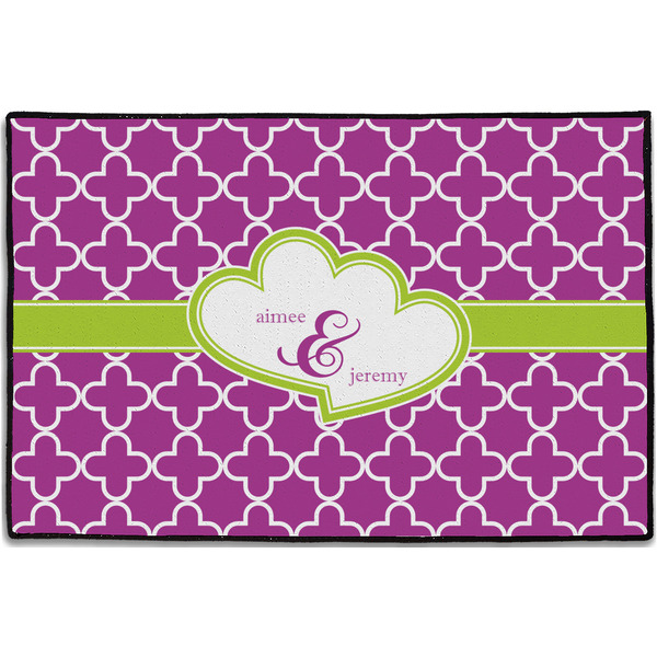Custom Clover Door Mat - 36"x24" (Personalized)