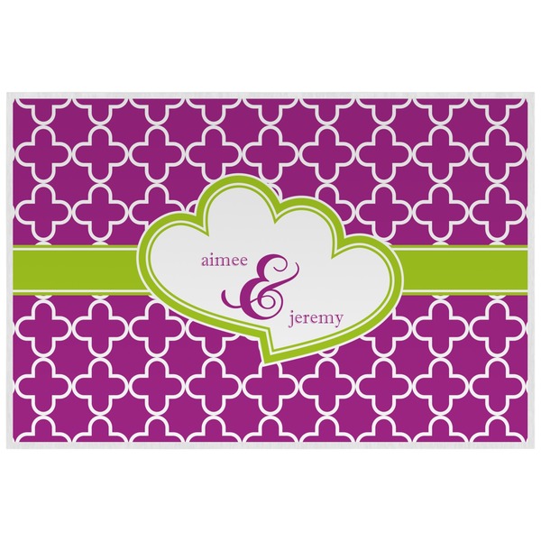 Clover Personalized Placemat (Back)