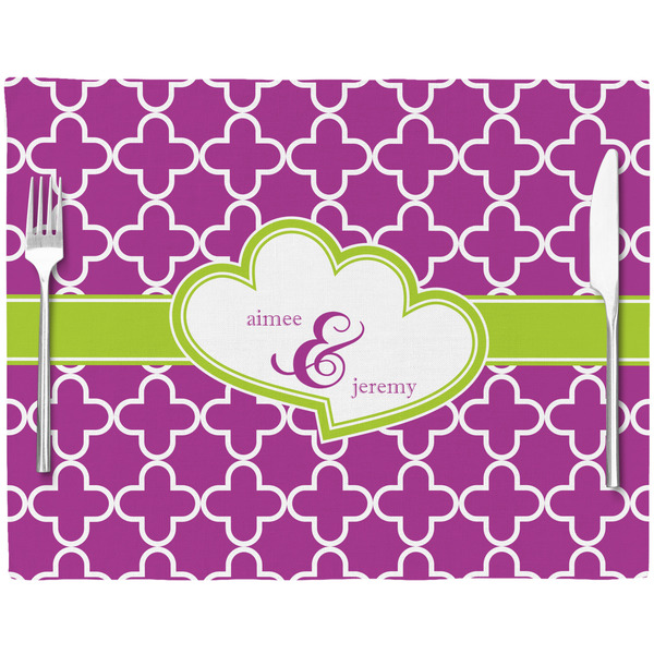 Clover Placemat with Props