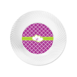 Clover Plastic Party Appetizer & Dessert Plates - 6" (Personalized)