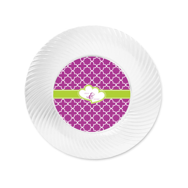 Clover Plastic Party Appetizer & Dessert Plates - Approval
