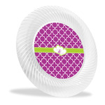 Clover Plastic Party Dinner Plates - 10" (Personalized)