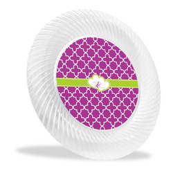 Clover Plastic Party Dinner Plates - 10" (Personalized)
