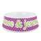 Clover Plastic Dog Bowl - Medium (Personalized)