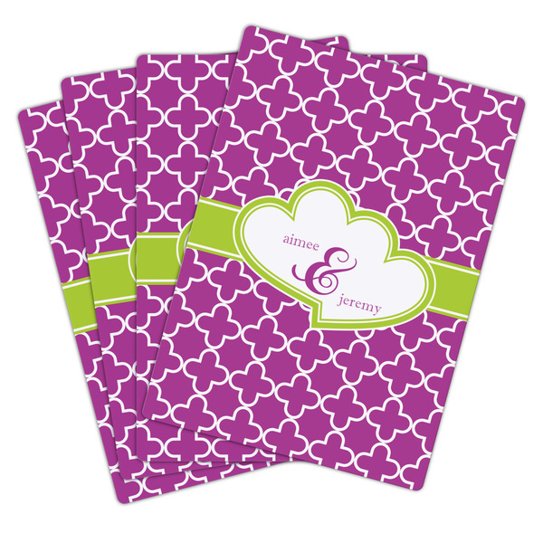 Clover Playing Cards - Hand Back View