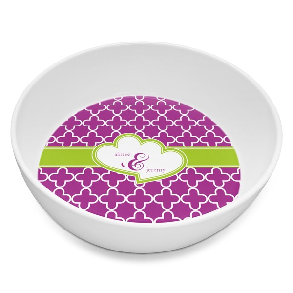 Custom Clover Melamine Bowl - 8 oz (Personalized)