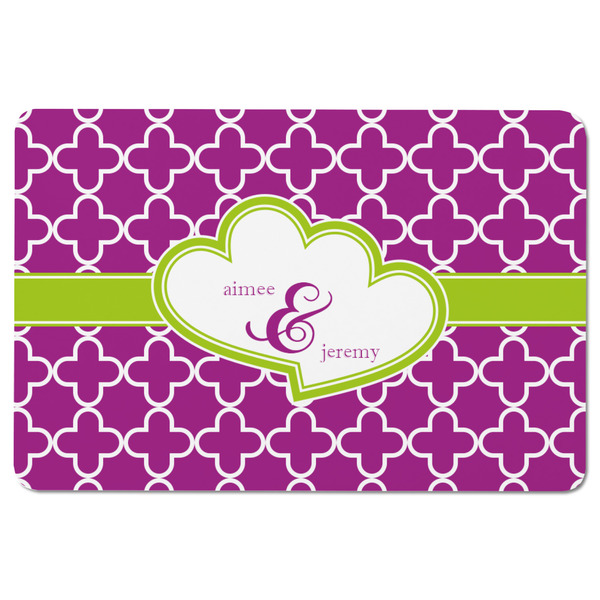 Clover Rectangular Fridge Magnet - FRONT