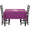 Clover Rectangular Tablecloths - Side View
