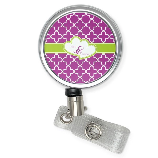 Custom Clover Retractable Badge Reel (Personalized)