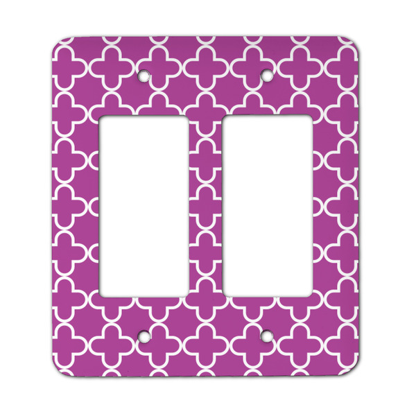 Custom Clover Rocker Style Light Switch Cover - Two Switch