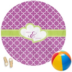 Clover Round Beach Towel (Personalized)