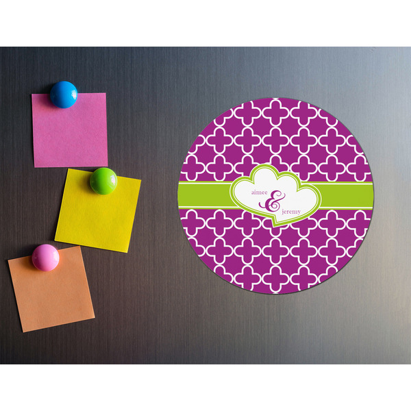 Clover Round Fridge Magnet - LIFESTYLE