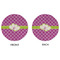 Clover Round Linen Placemats - APPROVAL (double sided)