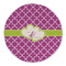 Clover Round Linen Placemat (Personalized)