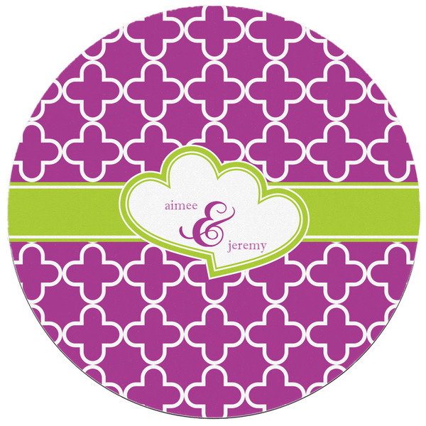 Clover Round Mousepad - APPROVAL