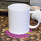 Clover Round Paper Coaster - With Mug