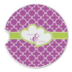 Clover Sandstone Car Coaster - Single (Personalized)
