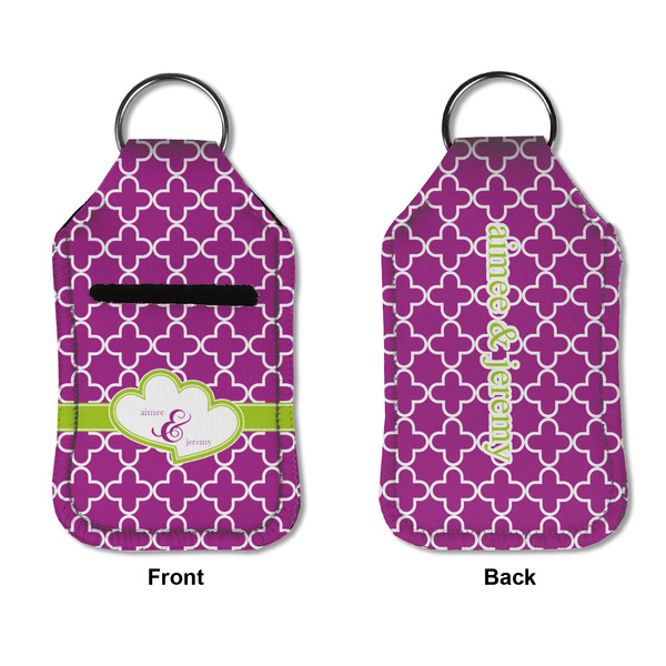 Clover Sanitizer Holder Keychain - Small APPROVAL (Flat)