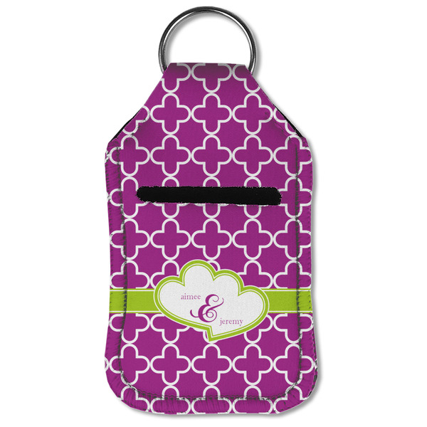 Clover Sanitizer Holder Keychain - Small (Front Flat)