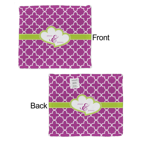 Clover Security Blanket - Front & Back View