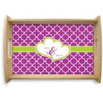 Clover Natural Wooden Tray - Small (Personalized)