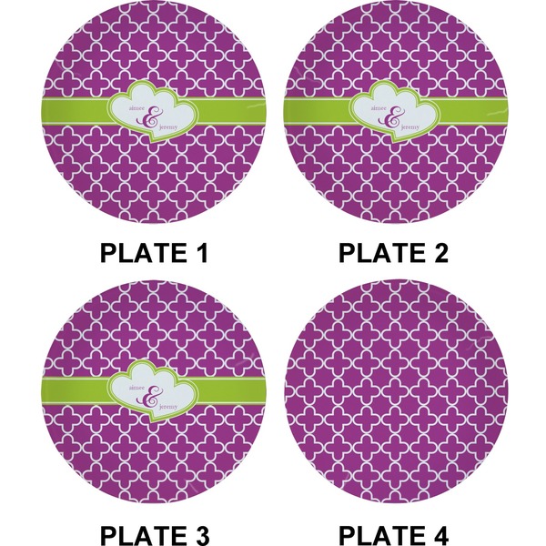Clover Set of Appetizer / Dessert Plates (Approval)