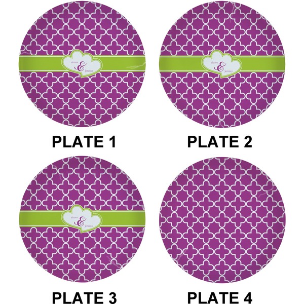 Clover Set of Lunch / Dinner Plates (Approval)