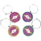 Clover Wine Charms (Set of 4) (Personalized)
