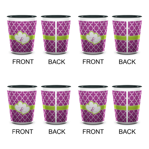 Clover Shot Glassess - Two Tone - Set of 4 - APPROVAL