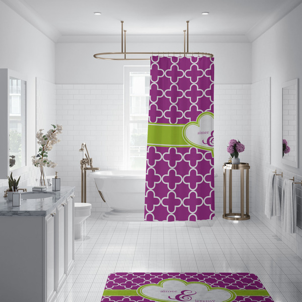 Clover Shower Curtain - Custom Size