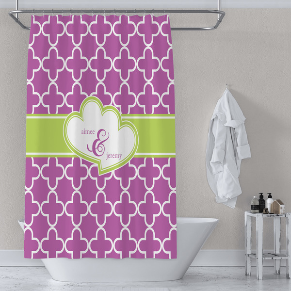 Clover Shower Curtain Lifestyle