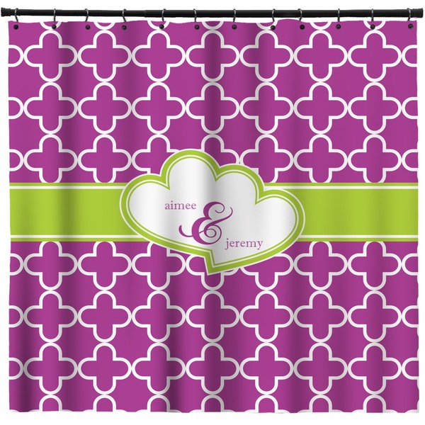Custom Clover Shower Curtain - 71" x 74" (Personalized)