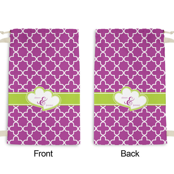 Clover Small Laundry Bag - Front & Back View