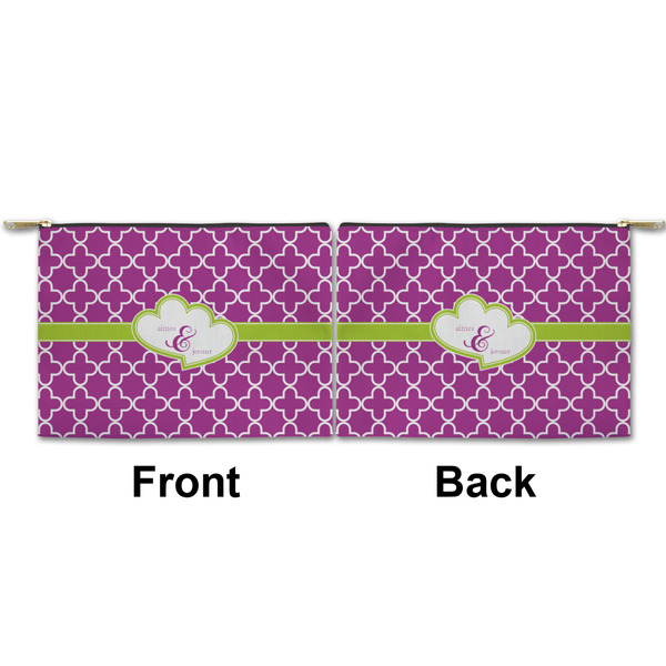 Clover Small Zipper Pouch Approval (Front and Back)