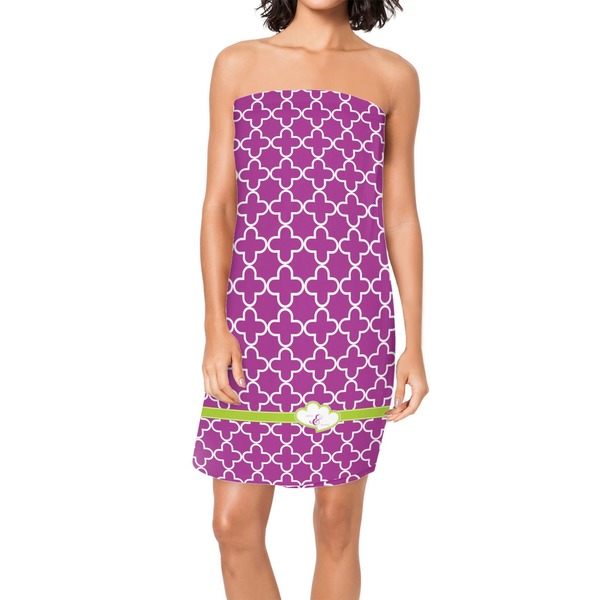 Custom Clover Spa / Bath Wrap (Personalized)