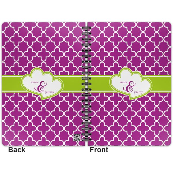 Clover Spiral Journal 7 x 10 - Apvl