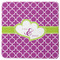 Clover Square Rubber Backed Coaster (Personalized)