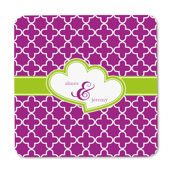 Clover Square Fridge Magnet - FRONT