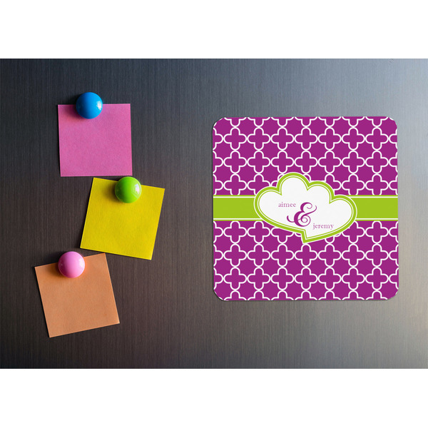 Clover Square Fridge Magnet - LIFESTYLE
