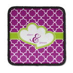 Clover Iron On Square Patch w/ Couple's Names