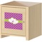 Clover Square Wall Decal on Wooden Cabinet